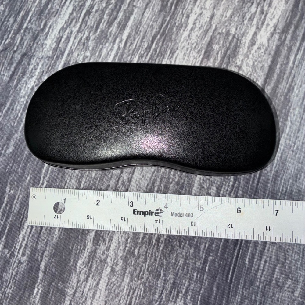 Ray-Ban Case Black Hard Side Aviator Clamshell Eyeglass Sunglass 6.5" CASE ONLY‎ - Picture 8 of 9